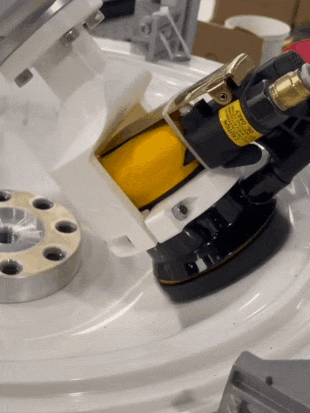 绝缘子表面打磨