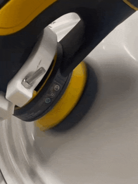 绝缘子细微缺陷打磨